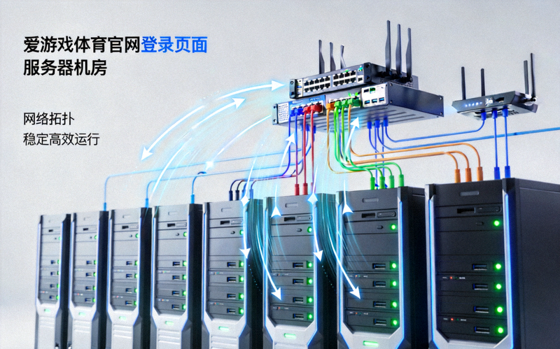 爱游戏体育官网登录页面维护完成后的服务器机房与网络拓扑示意图，展示稳定高效的运行状态