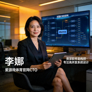 爱游戏体育官网首席技术官（CTO）李娜女士 - 资深软件架构师，专注于高并发系统设计